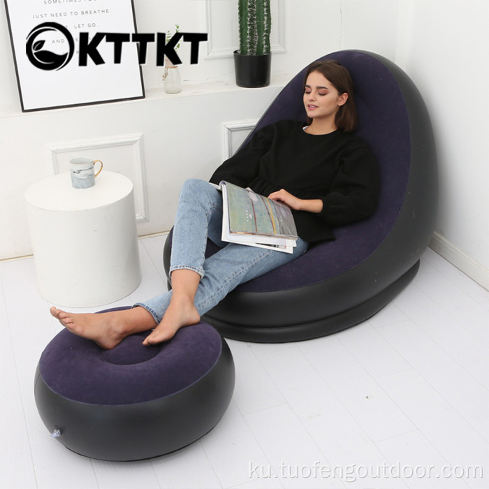 3kg sofa inflatable ji bo rêwîtiya derveyî û kampînê